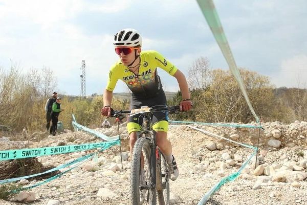 Spallanzani Riccardo alla " Granfondo Tre Valli Gist"