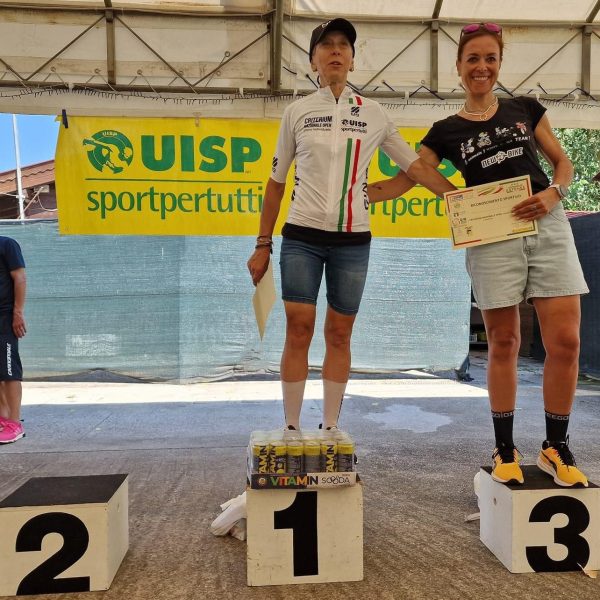 Messori Monica sul podio del "Criterium Nazionale Open Crono Individuale 2024"