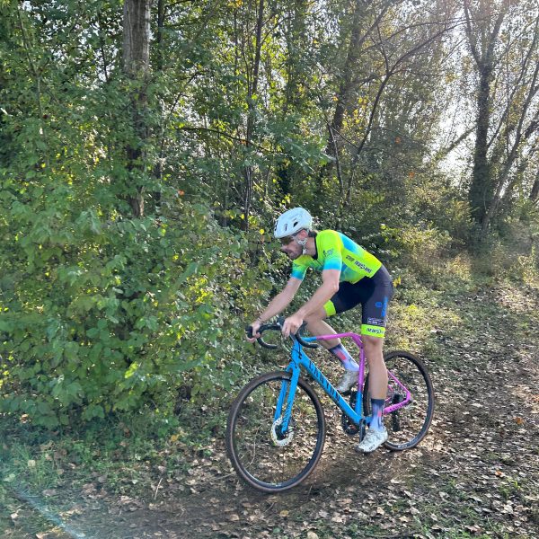 Ricco Matteo lungo il percorso della "3° Cx Ciliverghe"