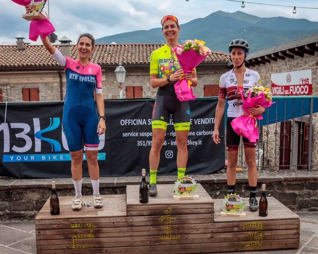 Sassi Elena sul podio di "Appennino MTB Race"