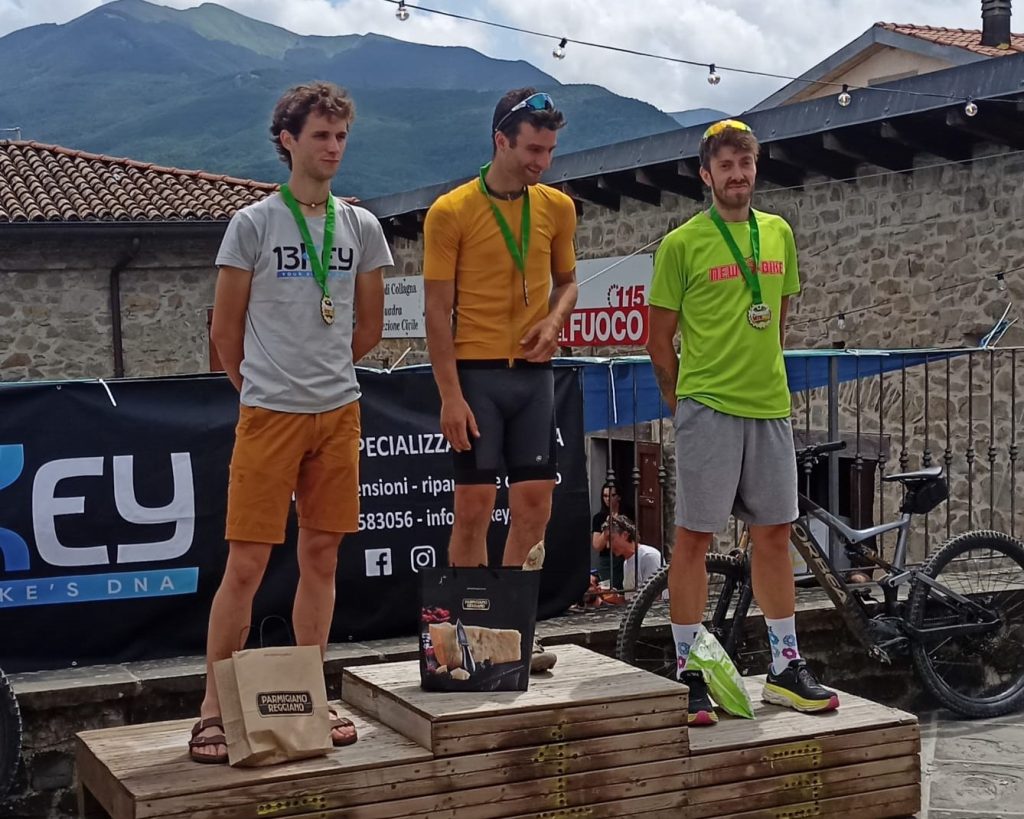 Ricco Matteo sul podio di "Appennino MTB Race"