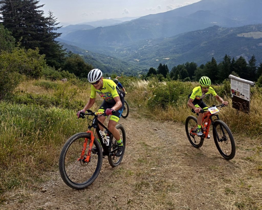 Incerti Vezzani Otello e Ravazzini Michele ad "Appennino Mtb Race"