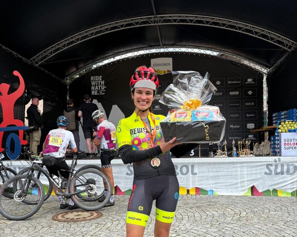 De Medici Priscilla 1° di categoria alla "Dolomiti Super BIke"