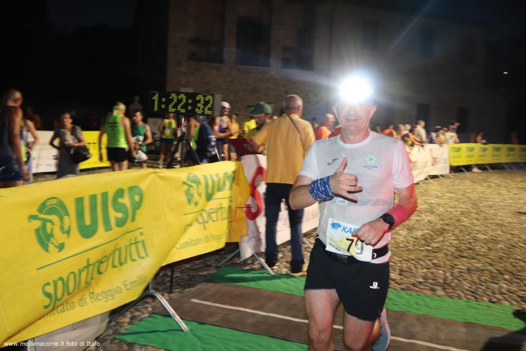 Battaini Stefano all'arrivo della "Scandiano- Castellarano"