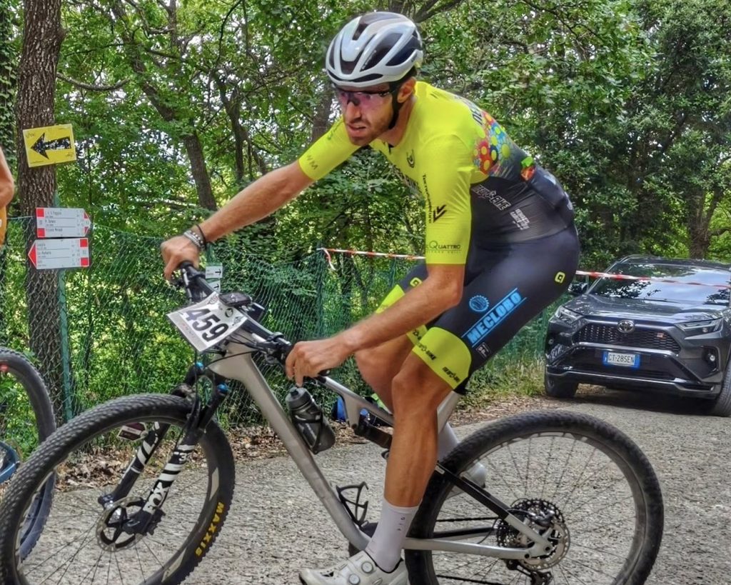 Ricco Matteo lugno il percorso della "Sassorace"