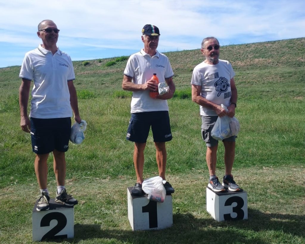 Prina Romano sul podio di categoria al "Trofeo della Rotta"