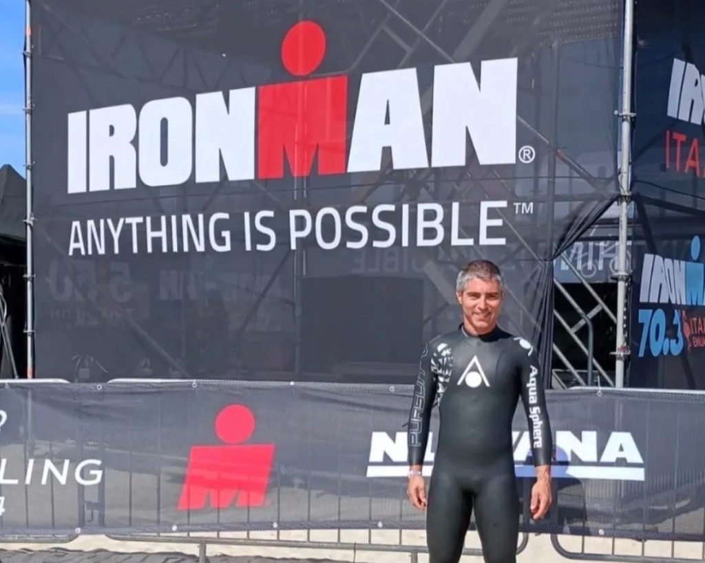 Campani Cristian a Cervia per la distanza olimpica 5150