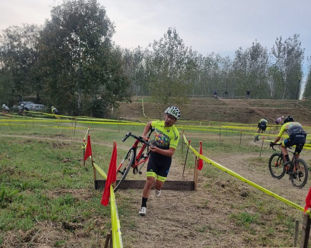 Danesi Enrico lungo il percorso Ciclocross della 2° Tappa del "Trofeo Modenese Mtb e Ciclocross"