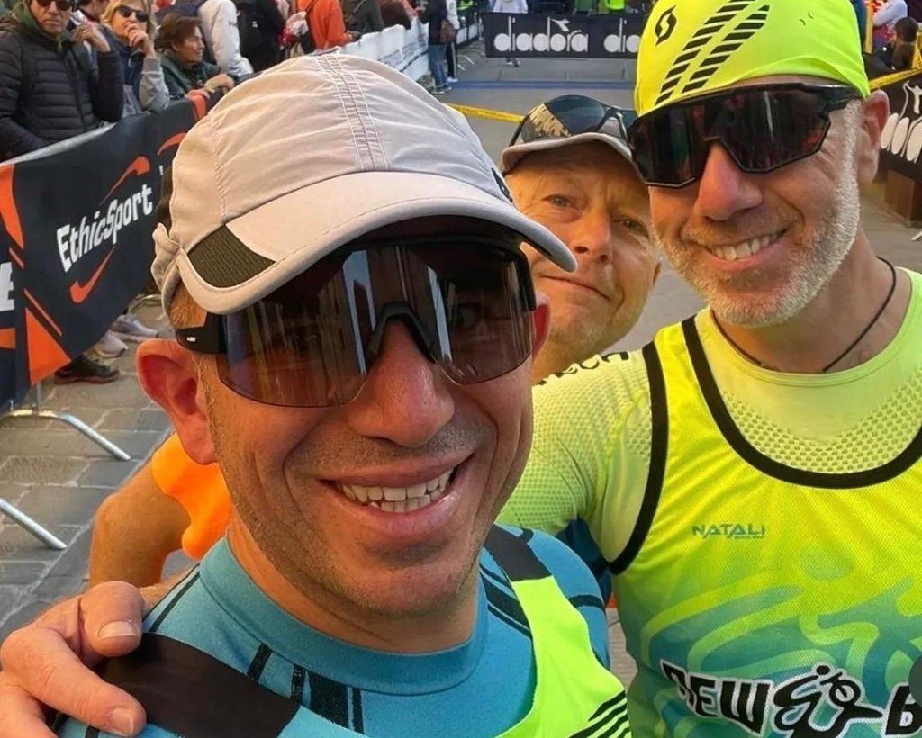 Salaris Gian Mario e Balia Giuseppe alla "Ecomaratonina del Chianti Classico"