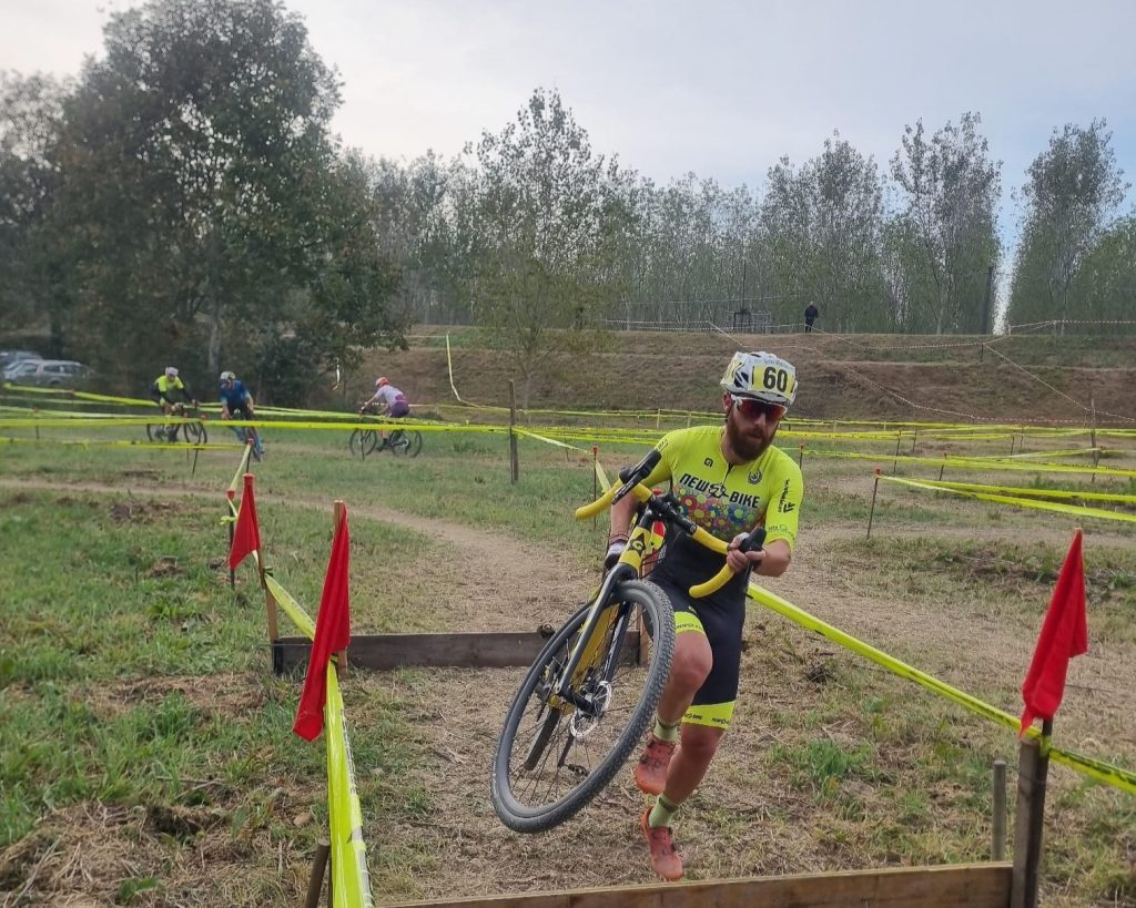 Pantaleoni Luca lungo il percorso della 2° Tappa del "Trofeo Modenese MTB e Ciclocross"