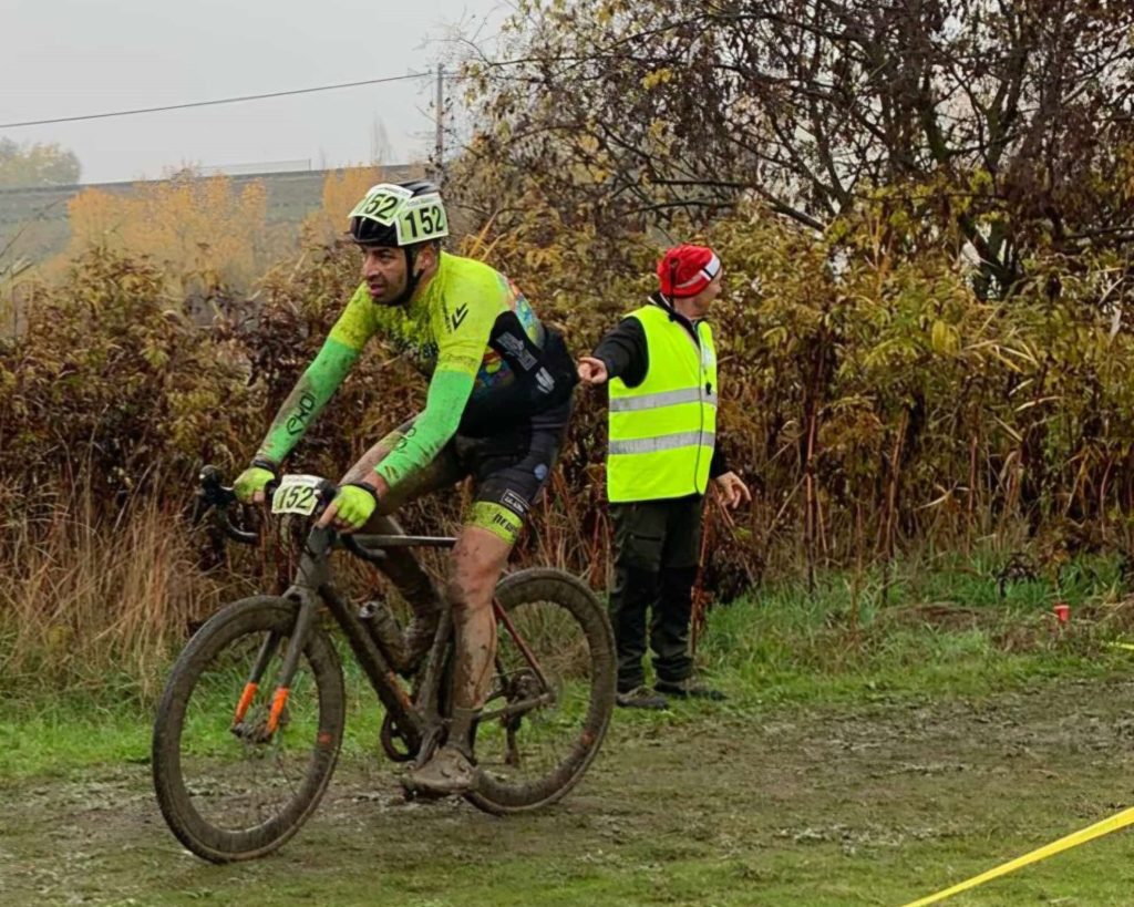 Ceglia Giovanni durante la gara Ciclocross del "20° Memorial Eugenio Calidori", 5° Prova del Trofeo Modenese di Ciclocross e MTB