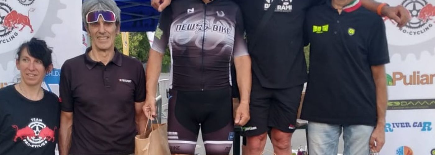 Team New Bike Claudio Vaccari a podio nel Trofeo Modena Race 2022