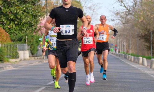 Federico Ganassi Spallanzani alla mezza maratona di Reggio Emilia 27 03 2022