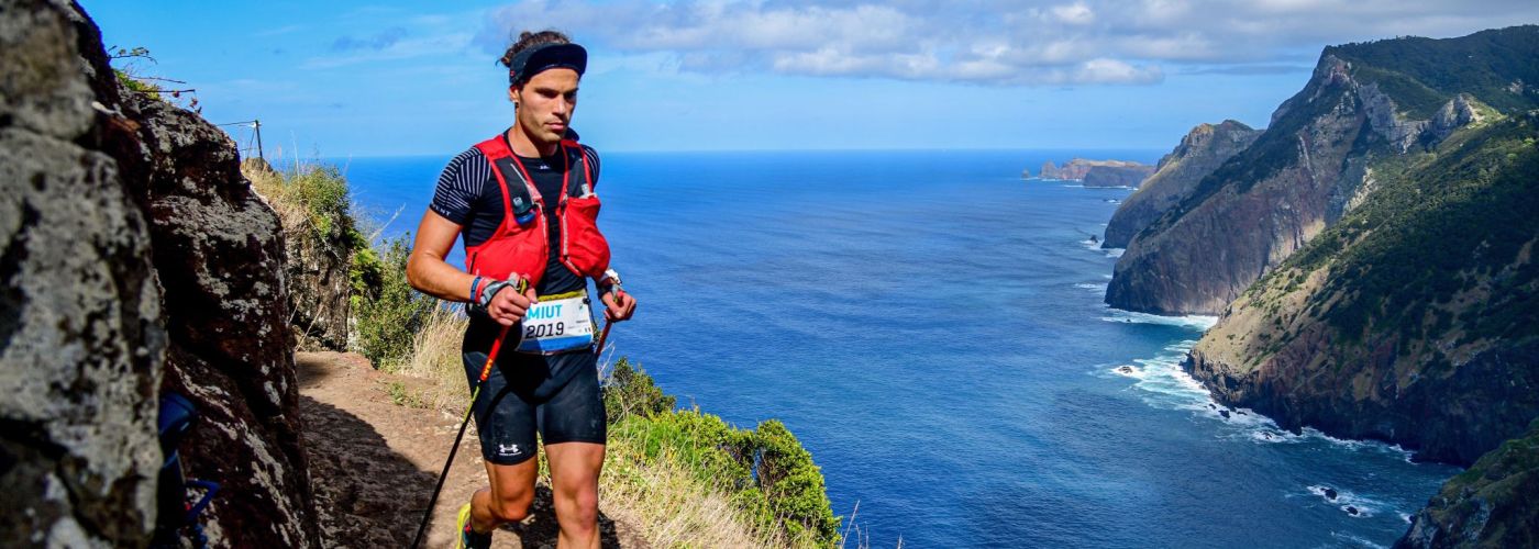Federico Ganassi Spallanzani Team New Bike all'ultra trail MIUT Madeira Portogallo