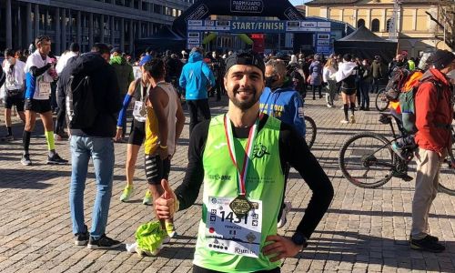 Francesco Righi Team New Bike alla 25^ Maratona di Reggio Emilia