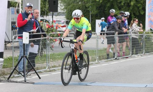 Monica Messori Team New Bike 1^ donne alla Granfondo Dieci Colli di Bologna