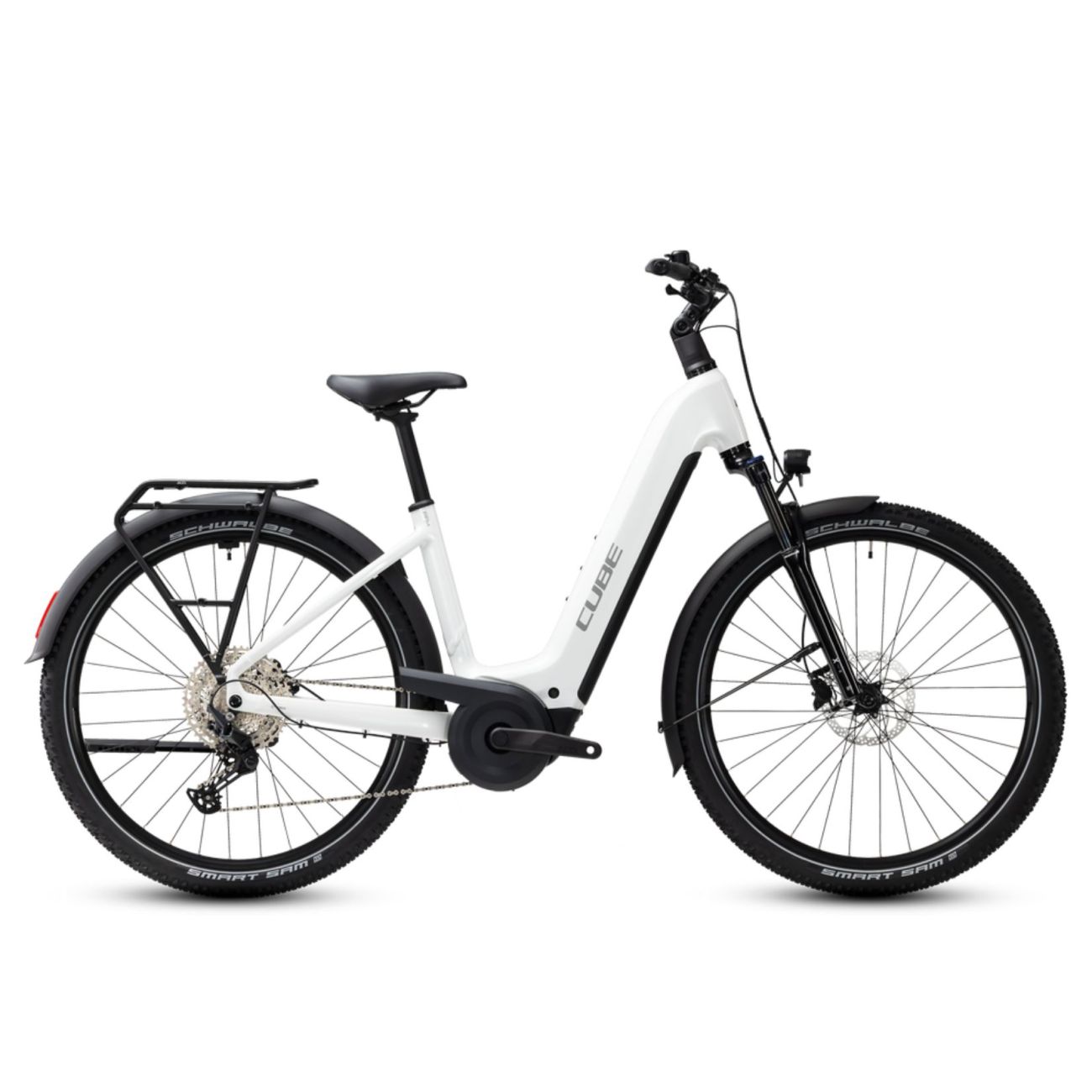 Cube Nuride Hybrid Performance 720 metallicwhite´n´grey Easy Entry 2027 1110012