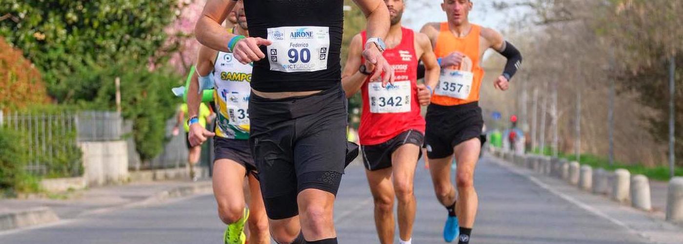 Federico Ganassi Spallanzani alla mezza maratona di Reggio Emilia 27 03 2022