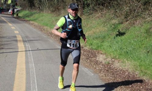 Simone Giacopini alla 38^ Mimosa Cross 2023 di Albinea (RE)