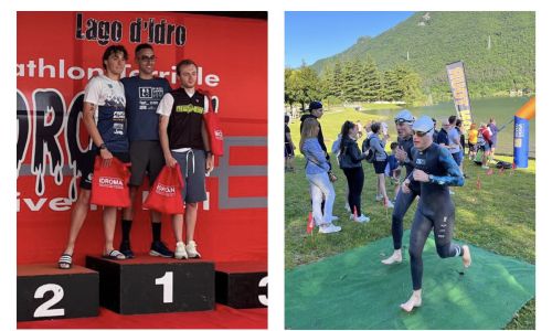 Mattia Benevelli Team New Bike 3° alla Terrible Triathlon Idroman 2023