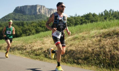 Simone Giacopini alla Ultrabericus Trail 2023