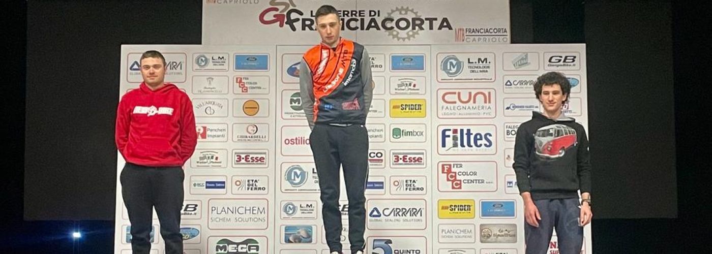 Filippo Bigi Team New Bike sul podio alla G.F. Le Terre del Franciacorta 2023