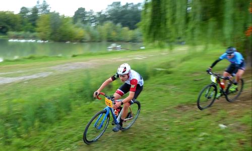 Filippo Bigi del Team New Bike in gara a Mondonuovo di Baricella (BO)